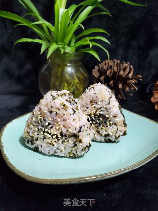 海苔饭团的做法