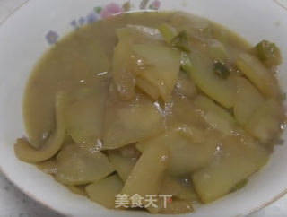 清炒葫芦片的做法