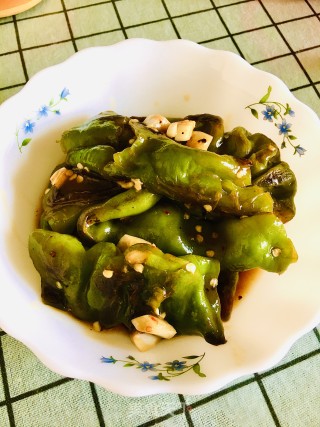 虎皮青椒的做法