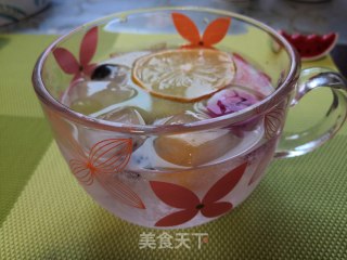 彩色水果冰块饮的做法