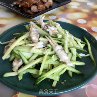 “凉菜”黄瓜拌蚬子