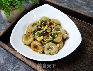 凉拌芋丸的做法