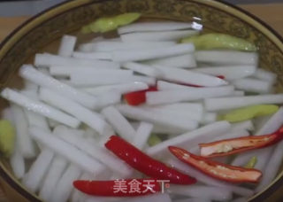 酸爽脆萝卜的做法