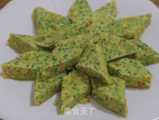 西兰花鸡蛋糕的做法