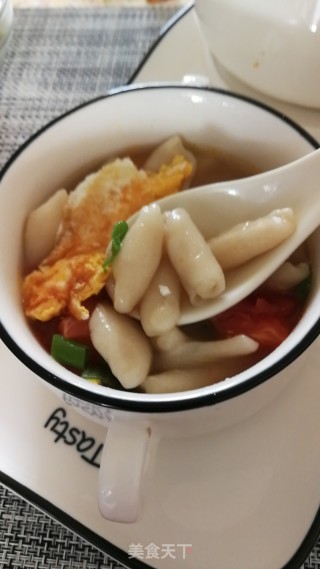 猫耳朵汤面的做法