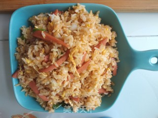 鸡蛋炒饭的做法