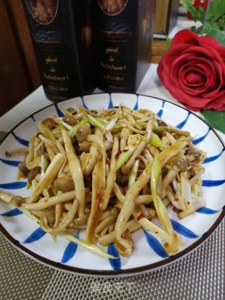 响油茶树菇的做法