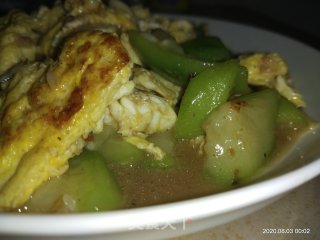 丝瓜炒鸡蛋的做法