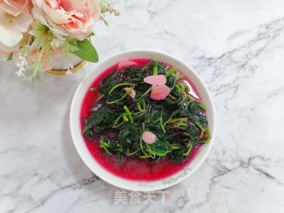 蒜子苋菜的做法