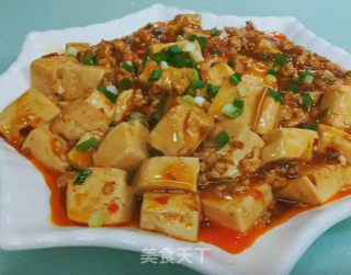 肉末滑豆腐的做法