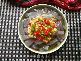 蒜泥拌红薯凉粉的做法