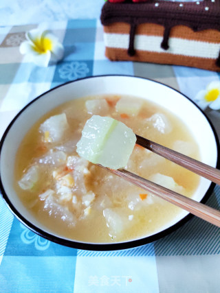 瑶柱海米烧冬瓜的做法