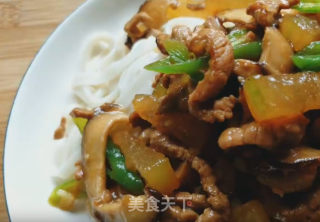 香菇冬瓜肉丝粉的做法