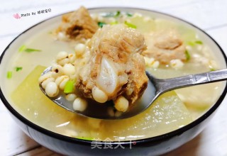 冬瓜薏米排骨汤的做法