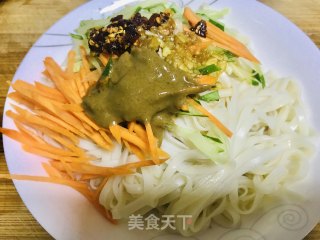 麻酱凉面的做法