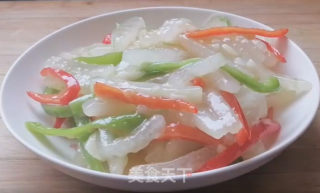 小炒冬瓜条的做法