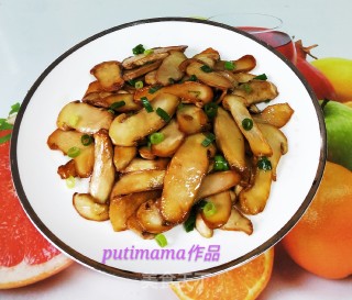 黄油煎松茸的做法