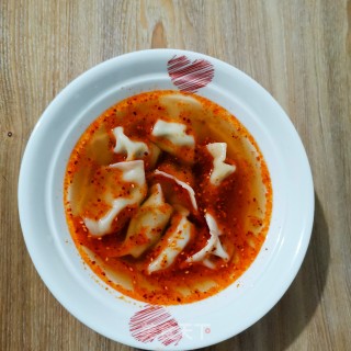 油泼辣子煮饺子的做法