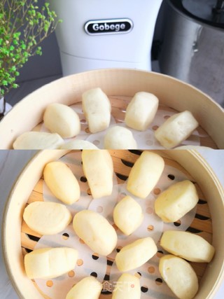 奶香味十足孩子叫她冰激凌馒头的做法