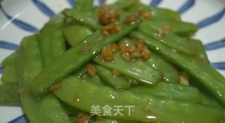 清炒荷兰豆的做法