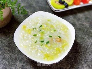 瑶柱白菜粥的做法