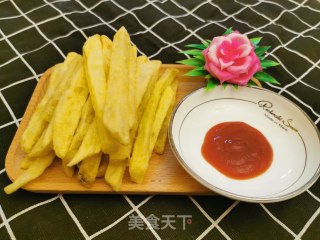 炸薯条的做法