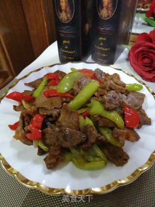 双椒炒牛肉的做法