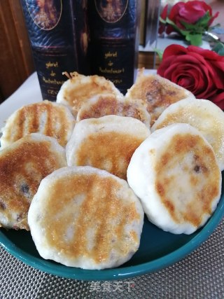 豇豆粉条鸡蛋素煎包的做法