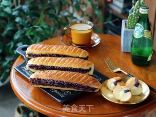 日式维也纳豆沙面包的做法