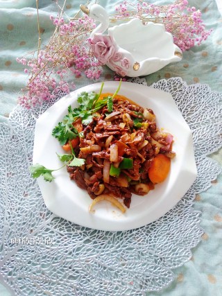 葱爆牛肉的做法