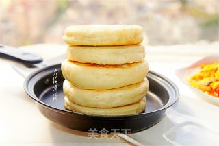 豆沙馅发面饼的做法