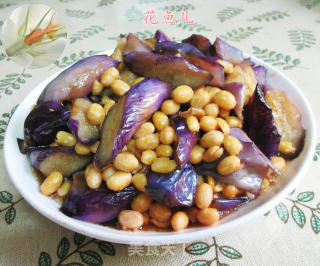 黄豆炒茄子的做法