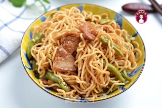 豆角焖面的做法