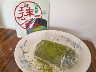 抹茶毛巾卷的做法