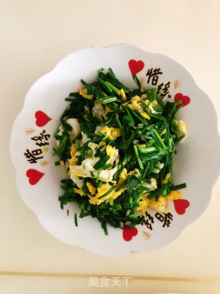 韭菜炒蛋的做法