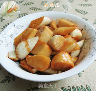 茭白与年糕的做法