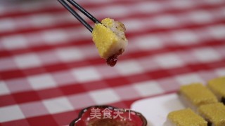 七夕吃点甜甜的黄米凉糕的做法
