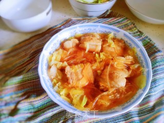 五花肉炖粉条的做法