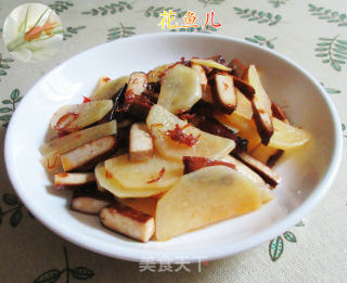 XO酱炒香干土豆的做法