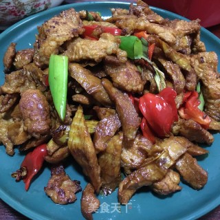 精肉炒春笋的做法