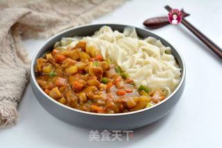 咖喱鸡肉拌面的做法