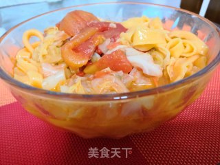 胡萝卜面条的做法