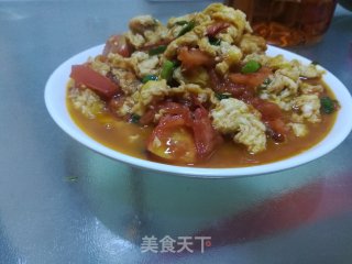 柿子炒鸡蛋的做法