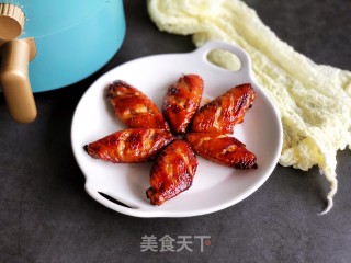 快手蜜汁烤翅的做法