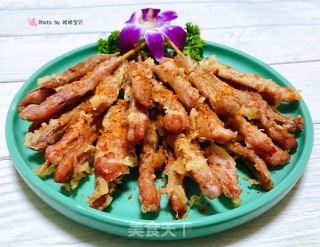 酥炸牛肉小串的做法