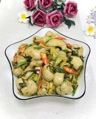酸菜炒鸡肚的做法