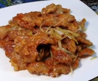 橙香里脊肉的做法