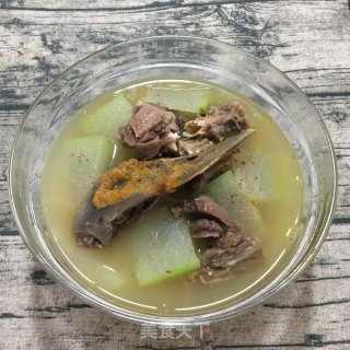 老鸭冬瓜汤的做法