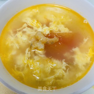 虾米番茄鸡蛋汤的做法