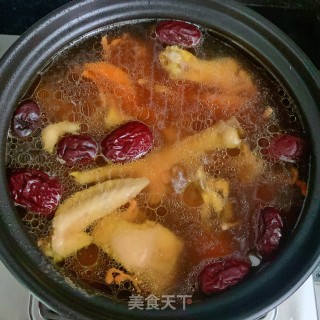 虫草花鸡汤的做法